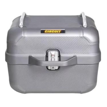 Imagem de Baú Bauleto Moto Circuit Smart 28 Litros Carregador Titanium