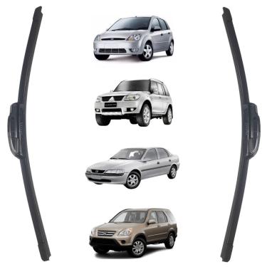 Imagem de Par Palheta Aerofit Dianteira Bosch Chevrolet Tracker 2001 A 2008