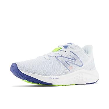 Imagem de New Balance Tênis de corrida feminino Fresh Foam Arishi V4, Azul gelo/céu noturno/lua rosa, 8