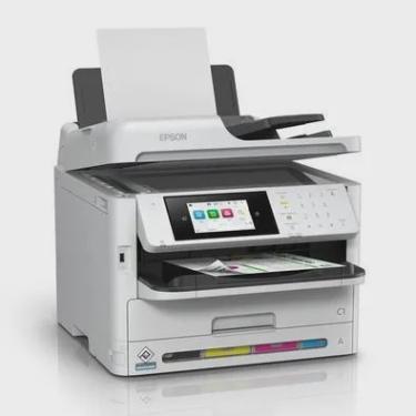 Imagem de Impressora Multifuncional Epson Workforce Wf-c5810 C5810 Branco