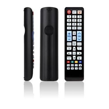 Imagem de JISOWA Controle remoto para Samsung TV PN60F5300AFXZA UN32J5003EFXZA LT24B350ND/ZA UN32J400DAFXZA PN51E490B4FXZA PN51E530A3FXZA UN40EH6000FXZA UN46EH500FXZA 00FXZA UN50F5000AFXZA UN46EH6030FXZA