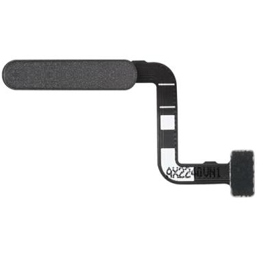 Imagem de BESJMYT Para Samsung Galaxy A32 5G Preto Botão Liga/Desliga Preto e Sensor de Impressão Digital, Cabo Flexível, Substituição Lateral Liga/Desliga, Botão de Controle, Cabo Flexível, Peças de Reparo