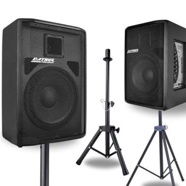 Imagem de KIT AT 12-250w + SUPORTE PEDESTAL MXT - Datrel, Preto