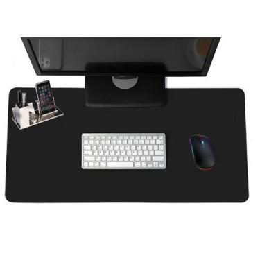 Imagem de Deskpad Mouse Pad 80X40 material sintético + PORTA COPO - GENERTOY