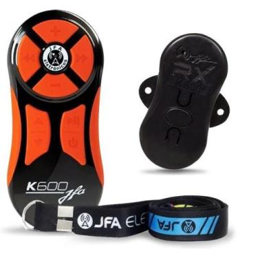 Imagem de Controle Remoto Jfa K600 Preto / Laranja 600M, Preto, Laranja