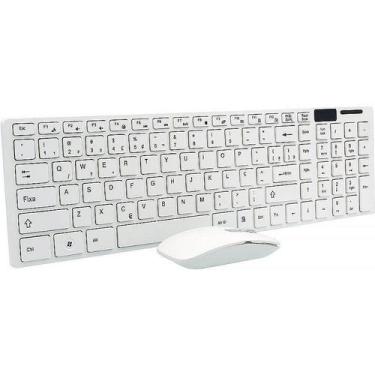 Imagem de Kit Teclado Ultra Fino + Mouse + Capa Protetora K-06 - Genérico