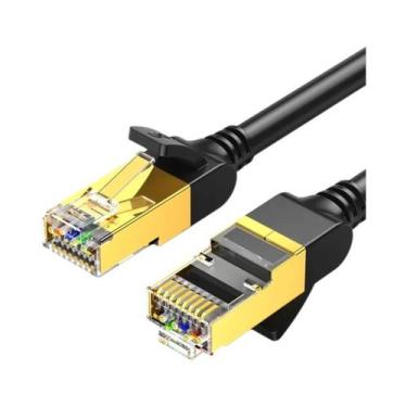 Imagem de Cabo Ethernet Plano Ugreen Cat 7 De Alta Velocidade Gigabit Stp Rj45 L