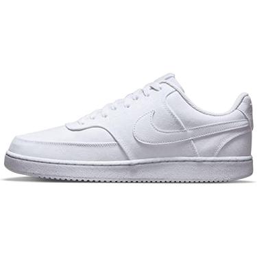 Imagem de Nike Tênis masculino de cano baixo esportivo, Branco puro e branco puro, 38