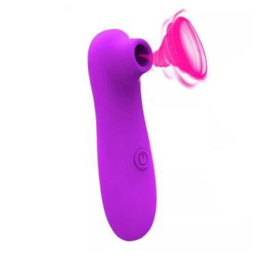 Imagem de Vibrador Sugador de Clitóris 10 Modos de Sucção Estimulador Clitoriano