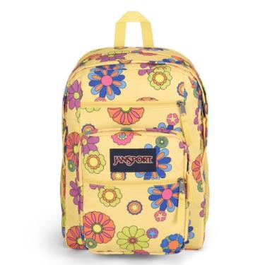 Imagem de Mochila JanSport Big Student Unissex, Power to the Flower, Tamanho Único