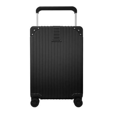 Imagem de Mala Rígida De Fibra 360° Tamanho Bordo - Gladiador Wide (Preto)