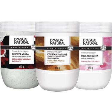 Imagem de Kit massoterapia para redução medidas termoativo dagua natural - D'agu