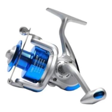 Imagem de Molinete Debão Carretel Pesca CS-3000 8 Rol Azul/Grafite