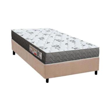 Imagem de Conjunto Box Solteiro: Colchão Espuma Orthoflex D33 ComfortPedic Line 