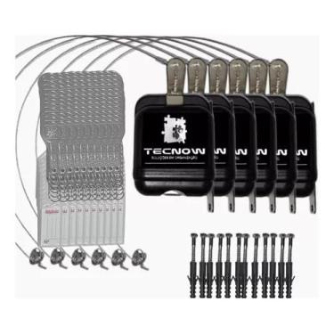 Imagem de 06 Travas Carrinho De Compras Condomínio + 220 Chaves Tecnow - Síndico/Supermercado