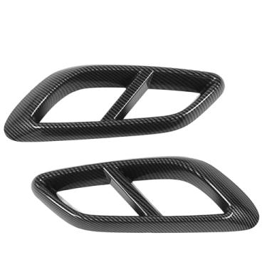 Imagem de Silenciadores de Escapamento Externo para Carro, Guarnição para Benz Cle-class Coupe C236 Amg, Linha Eficiente e Elegante, 1 par (Estilo Fibra de Carbono)