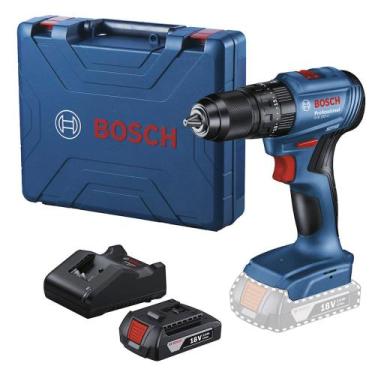 Imagem de Parafusadeira Furadeira A Bateria 18V 1900 RPM Bosch GSB 185-LI, A Bat