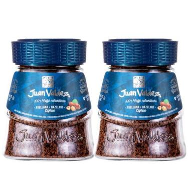 Imagem de Kit 2 Café Solúvel Colombiano Avelã Juan Valdez 95 Gramas