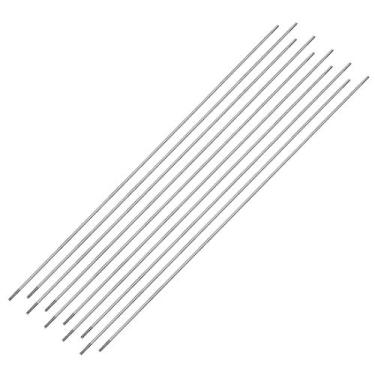 Imagem de uxcell Conector de haste de aço inoxidável M2 x 300 mm, para barco RC, carro, avião, helicóptero, 10 peças