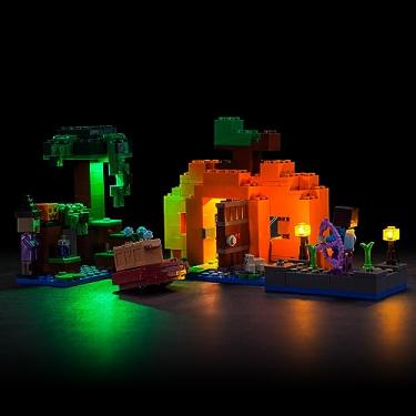 Imagem de Hilighting Upgraded Led Light Kit for Lego The Pumpkin Farm Building Set, Compatible with Lego 21248 (Model Not Included)