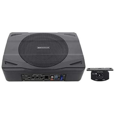 Imagem de Rockville Subwoofer SS8P 400w 8" slim sob o assento ativo alimentado por carro/caminhão subwoofer