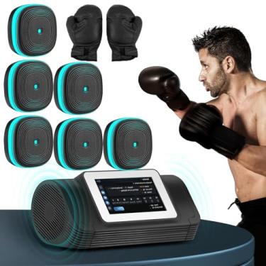 Imagem de Máquina de boxe musical inteligente, máquina de boxe musical dividida montada na parede, máquina de boxe de perfuração de música com rastreamento inteligente de dados, equipamento de boxe ajustável de