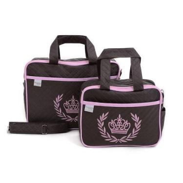 Imagem de Kit Bolsa Bebe Para Maternidade Menino/menina - Rizzicomercio, Marrom-