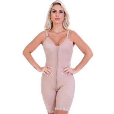 Imagem de Cinta Inteira Modeladora Macaquinho Pós Cirúrgica com Alça - Sophia Ma