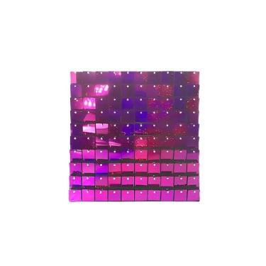Imagem de Painel Metalizado Shimmer Wall Lilás Holográfico - 30cm x 30cm - 1 uni