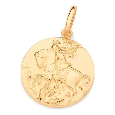 Imagem de Pingente Medalha De São Jorge.med 3,4 Cm X 542707 - ROMMANEL, São jorg
