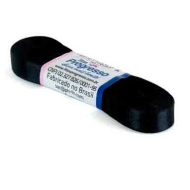 Imagem de Fita de Cetim Progresso 10mm nº2 - 10m Cor 219 Preto - 01 unidade - Fi