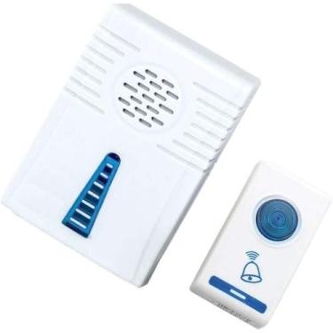 Imagem de Campainha Sem Fio 32 Toques Led Wireless Bivolt 100 Metros - BC BORA C