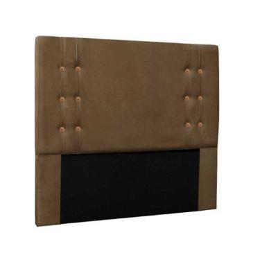 Imagem de Cabeceira King Size Casal Cama Box Quarto Estofada 1,95m Artemis - Man