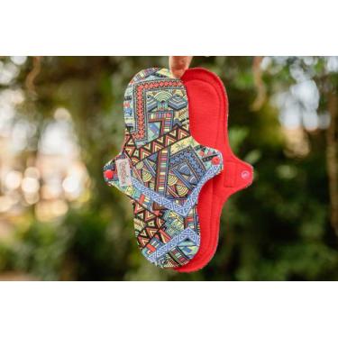 Imagem de Absorvente ecológico tamanho g  fluxo intenso  noturno - Coisas da Sof