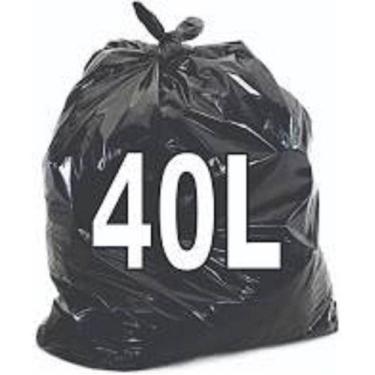 Imagem de Kit Saco De Lixo 40l Com 300 Unidades - HIGIPACK