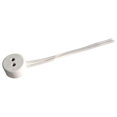 Imagem de Kit 20 Soquete Com Rabicho para Lâmpada T5 Tubular G5 Fluorescente Led