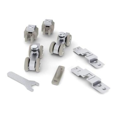 Imagem de Rodízio Ro 80V P/ 1 Porta De Correr Sobreposta Rometal