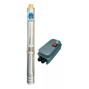 Imagem de Bomba Submersa Leão 3" 1,0 Cv Monofásica 220v Com Painel Box 3 Fios - 