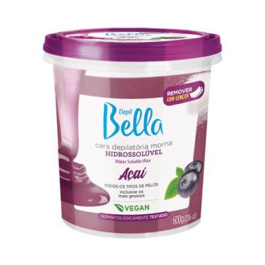 Imagem de Cera Hidrossolúvel Açaí Depilbella 600g