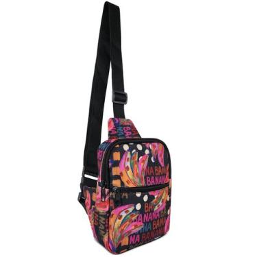 Imagem de Shoulder Bag Bolsa Transversal 05 - PauloBags, Banana