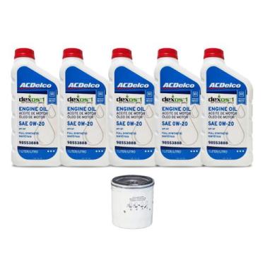 Imagem de Kit Troca De Óleo Chevrolet S10 Flex 2.5 Acima De 2015 - ACDELCO
