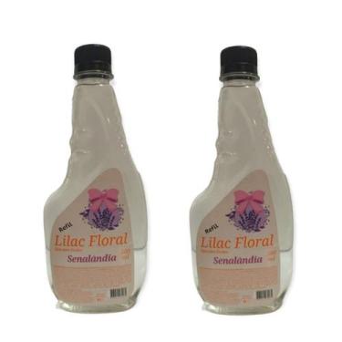 Imagem de 2 Água de Tecido Refil 500ml Facilitador Para Passar Roupa Perfumar Ma