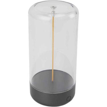 Imagem de Luminária Mesa LED Touch Recarregável Minimalista Quarto Abajur Filame