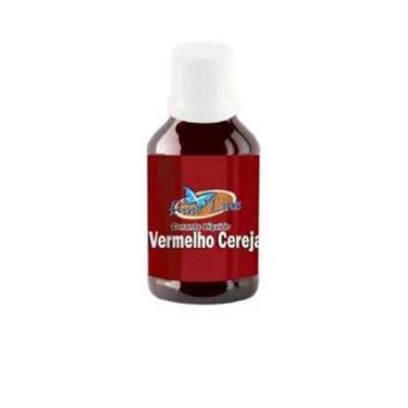 Imagem de Corante Líquido 10ml - Fine Line, Vermelho cereja