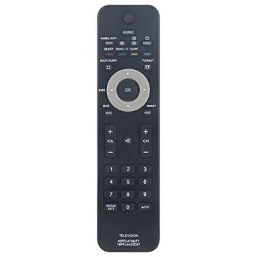 Imagem de 19PFL5422D27-40PFL4706 F7 Novo controle remoto de substituição adequado para Philips Smart TV 19PFL5402D/27E 19PFL5402D/27B 19PFL5422D/27 19PFL5422D/27E 19PFL5422D 19PFL5422D 19PFL5422D 5422D/27B