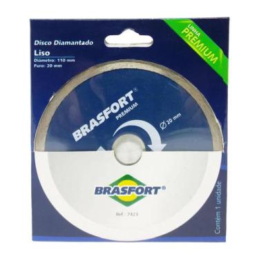 Imagem de disco diamantado liso brasfort 8240