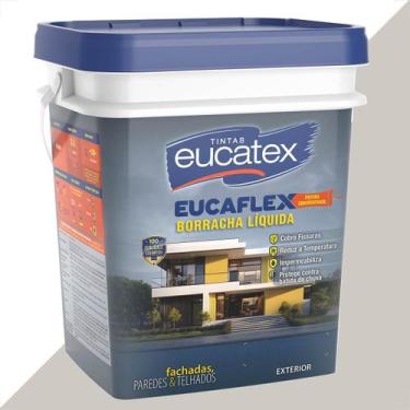 Imagem de Tinta eucatex eucaflex borracha liquida 20kg cromio