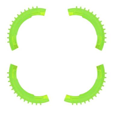 Imagem de Generic Capas protetoras de anel anticolisão Avata 2, compatível com acessórios para DJI Avata 2 Drone Prop Bumper Ring, 4 peças de capas protetoras de TPU à prova de quedas (verde)