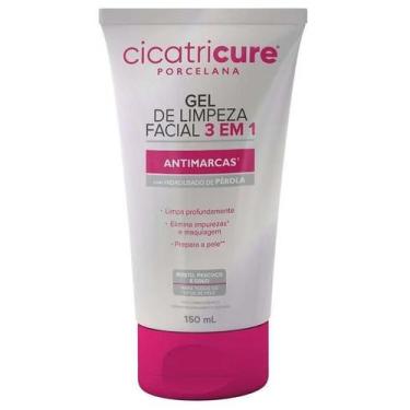 Imagem de Gel de Limpeza Facial 3 em 1 Porcelana Antimarcas Cicatricure - 150ml