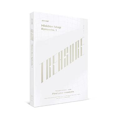 Imagem de KQ Ent. ATEEZ - ATEEZ TREASURE : Episódio de mapa oculto. 1 + conjunto de photocards extras